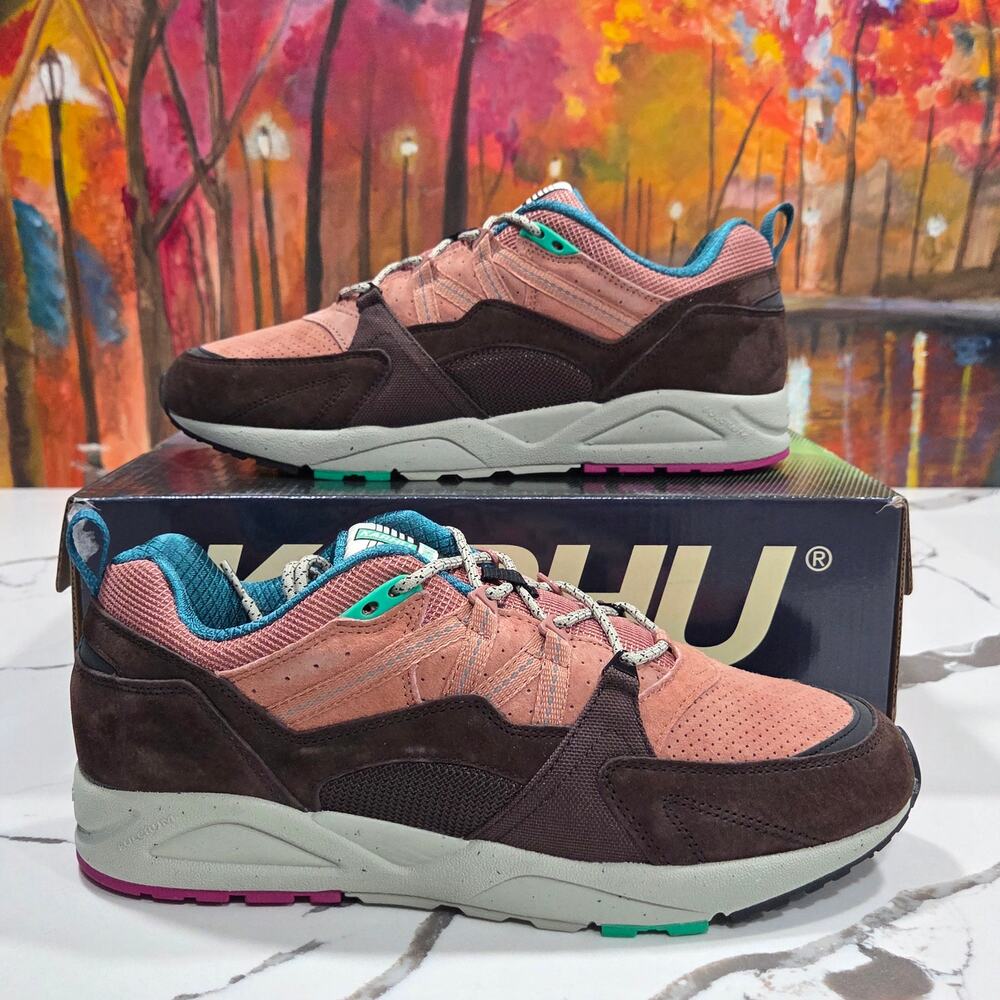 Karhu Fusion 2.0 Northern Lights Java Cork Size 11.5 Men's Brown F804133